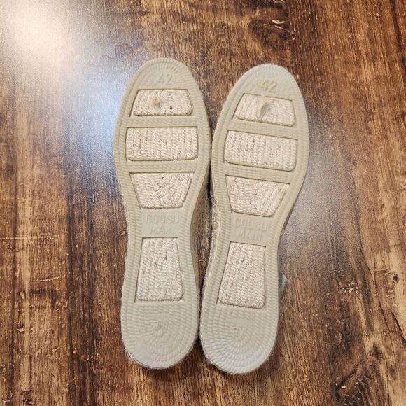 Cream espadrille flats - Picture 2 of 2